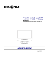 Insignia I-LC26Q1 User manual
