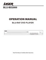 Laser BLU-BD2000 Operating instructions
