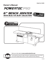 PowerTec BJ600 Owner's manual