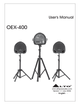 Alto OEX-400 User manual