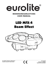EuroLite LED MFX-4 Beam Effect User manual