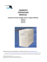 Falcon SG2K-X1T Owner's Operating Manual