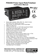 PRECISION DIGITAL PD6300 User manual