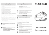 Matsui MVC1400BM User manual