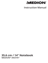 Medion AKOYA E421x Notebook User manual