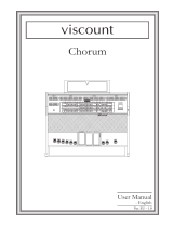 Viscount chorum 50 User manual