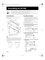Roland DP-900 Owner's manual