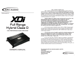 ARC Audio XDI Owner's manual