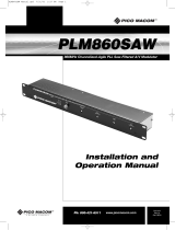 Pico Macom PFAM860SAW User manual