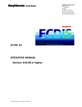 Raytheon ECDIS 24 Version E02.00 and higher Operating instructions