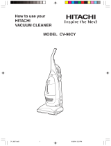 Hitachi CV-90CY User manual