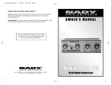Nady Systems dig comp 16 User manual