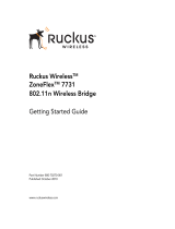 Ruckus Wireless ZoneFlex 7731 Getting Started Manual