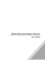 Zavio D8520 User manual