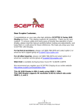 Sceptre U505CV-UMC User manual