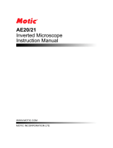 Motic AE20 User manual