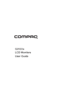 Compaq Compaq 20 inch Flat Panel Monitors User manual