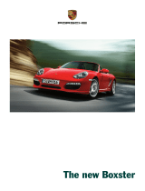 Porsche BOXTER - Quick start guide