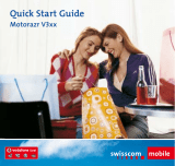 Motorola MOTORAZR V3xx Quick start guide