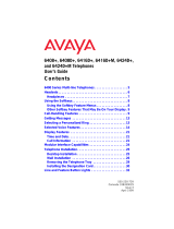 Avaya 6408D Plus User manual