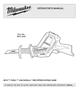 Milwaukee M12 CHZ User manual