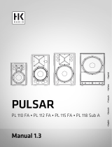 Pulsar PL 110 FA User manual