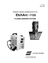 ESAB EtchArc®-1125 Plasma Marking System User manual