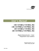 JAI 141PMCL-RA User manual