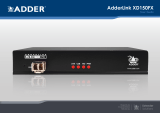 ADDER AdderLink XD150FX User manual