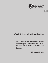 Eneo PXB-2280Z10 D Quick Installation Manual