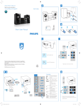 Philips MCM1350/05 Quick start guide