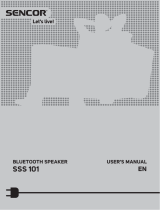 Sencor SSS 101 User manual