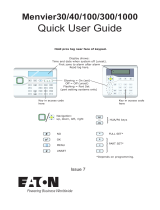 Eaton menvier40 Quick User Manual