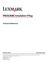 Lexmark X925 Technical Reference Manual