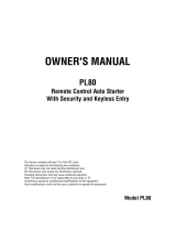 Carbine PL80 Owner's manual