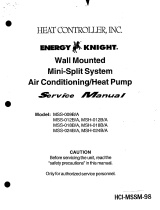 Heat Controller MSH-0186/A User manual