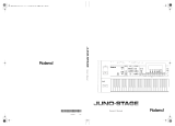 Roland Juno-Stage Owner's manual