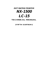 Star Micronics LC-15 Technical Manual
