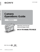 Sony DCR-TRV461E Operating instructions