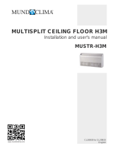 mundoclima MUSTR-H3M “MultiSplit Ceiling Floor type” Installation guide