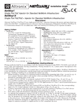 Altronix NetWay1 Installation guide