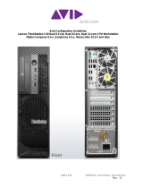 Lenovo ThinkStation C30 Configuration Manuallines