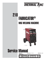 ESAB 210 FABRICATOR® Mig Welding Machine User manual