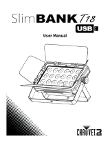 CHAUVET DJ SlimBANK T18 USB LED Wash Light User manual