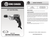 King Canada 8304N User manual