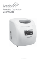 Ivation Portable Icemaker White User manual