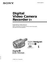 Sony DCR-TRV520 Operating instructions