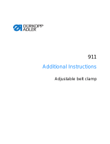 DURKOPP ADLER 911-211 User manual