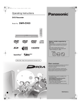 Panasonic DMREH65 Operating instructions