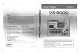 Roland VS-2000CD Owner's manual